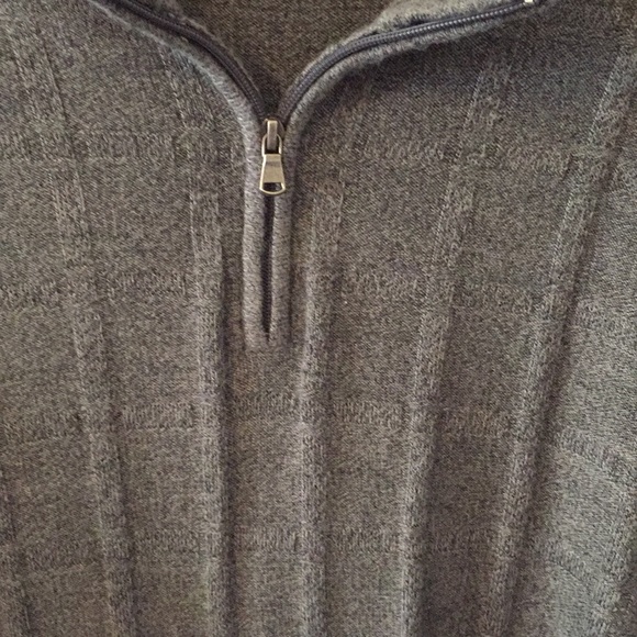 Men’s Zip Top Sweater, Size Large - Picture 5 of 5